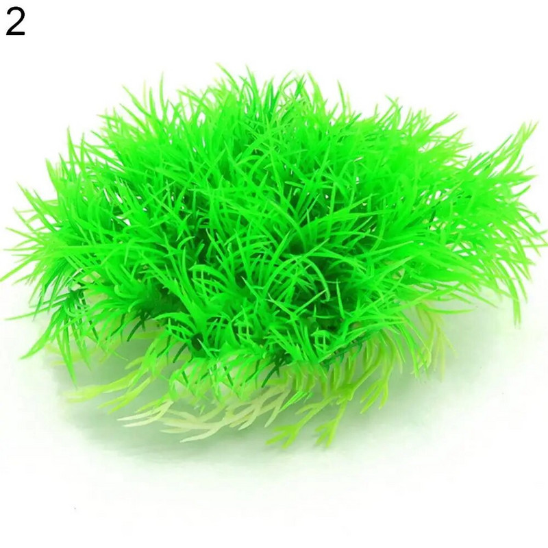 Fish Tank Akvárium mesterséges vízi fű növény műanyag dísz lakberendezés