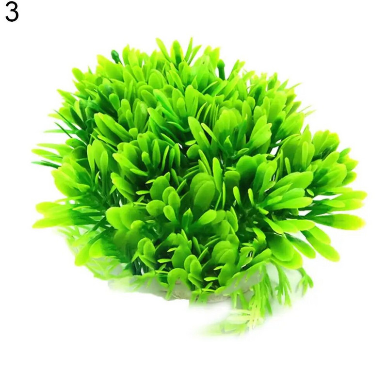 Fish Tank Akvárium mesterséges vízi fű növény műanyag dísz lakberendezés