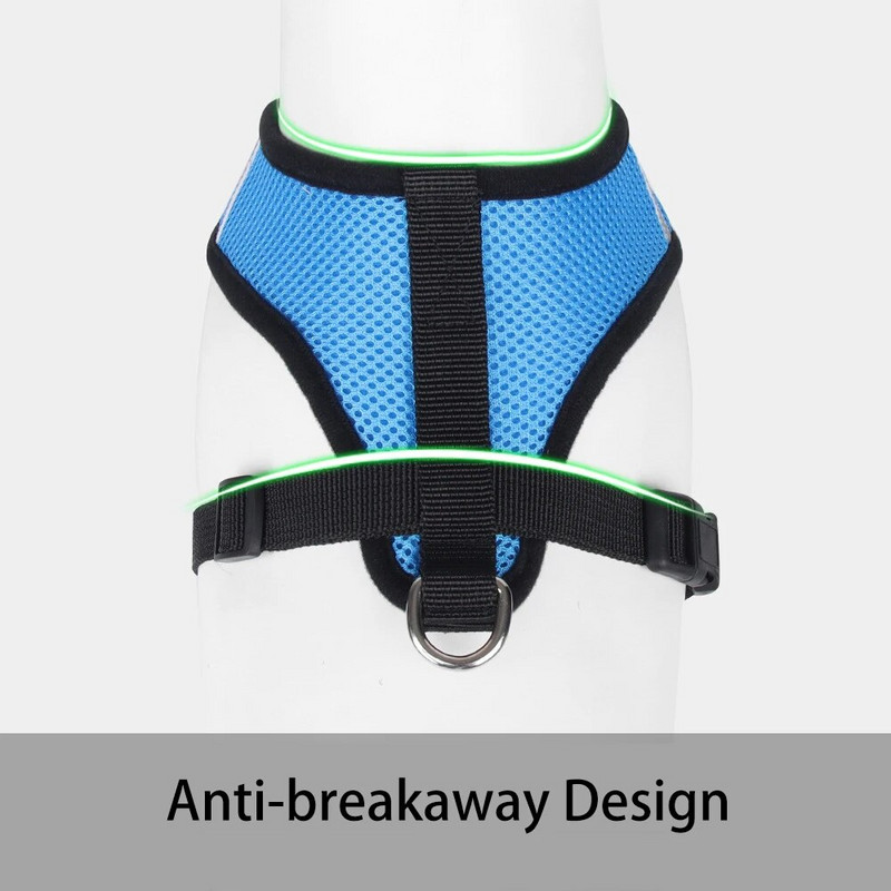 Šunų petnešos Pavadėlis tinklinis audinys Antkakliai šuniukui kvėpuojantys šviesą atspindintys, nesulaužantys švinas šunų virvė Reguliuojami reikmenys naminiams gyvūnėliams Buldogas