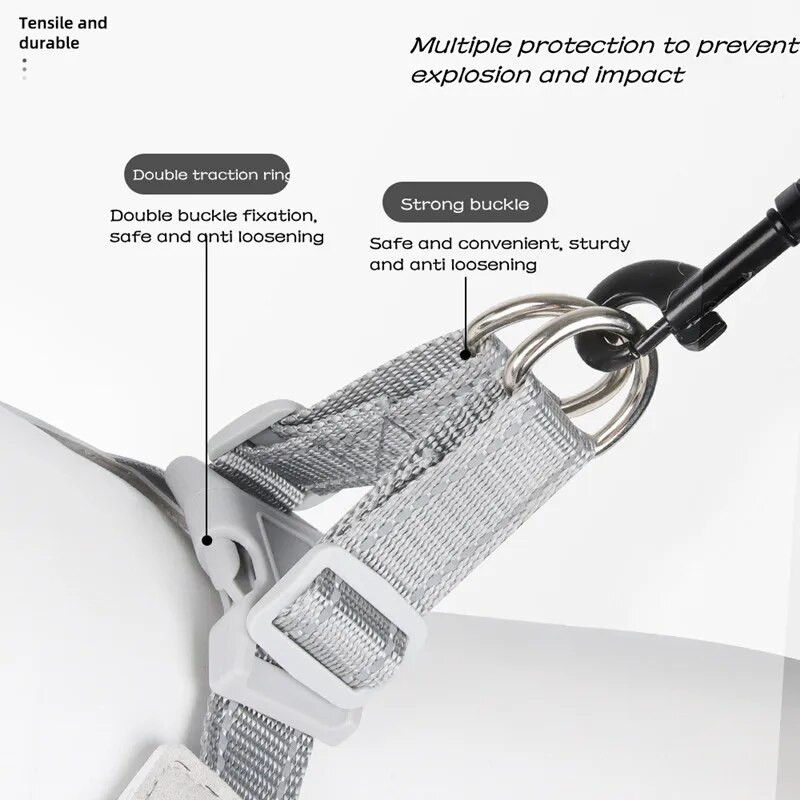 Kutya hám Állítható kisállat hám mellény kis nagy kutyáknak macskáknak Fényvisszaverő hálós kutya mellkasi pánt Francia bulldog séta edzés