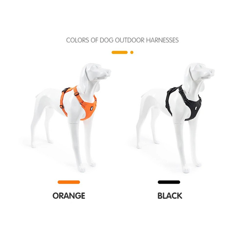 Fényvisszaverő kutyahám kültéri kisállat mellény nyakörv mellkaspánt kis közepes méretű kutyának