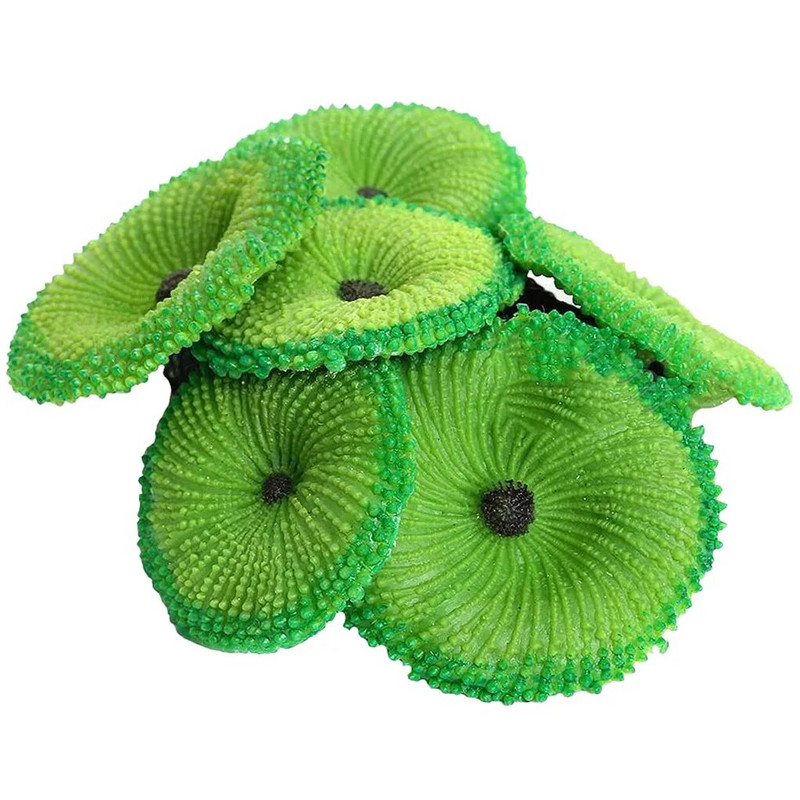 Akvarij Umjetni koraljni akvarijum Dekoracija krajolika Simulacija biljke Živopisni mekani koraljni ukras Dekoracija akvarija