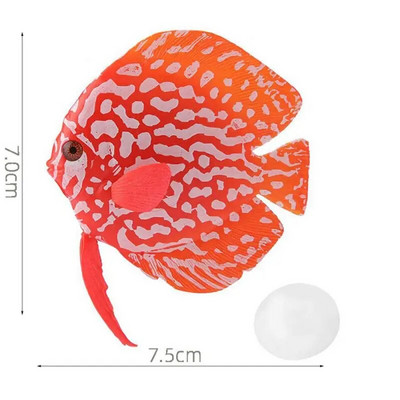 Silikoonist kunstlik öine helendav hipokampuse akvaariumi ehis veealune kaunistus meduusiga akvaariumi kaunistus