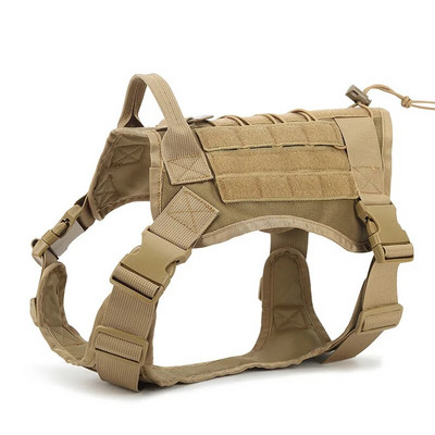 Taktikalised koerarakmed Military Pet Saksa lambakoera lemmiklooma treeningvest Koera rakmed ja jalutusrihma komplekt väikestele ja keskmistele suurtele koertele