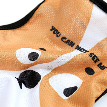 Нови оригинални ризи за кучета Дрехи за котки Дрехи с щампи за домашни любимци със забавен модел Дишащи летни готини ризи за кученца Суичър