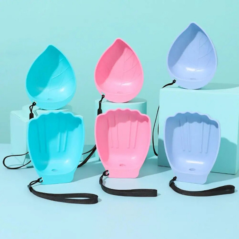 Vízetető, hordozható élelmiszer-minőségű, szagmentes kiskutya vizespohár tömítőgyűrűvel, kisállat itatótál kempingezéshez