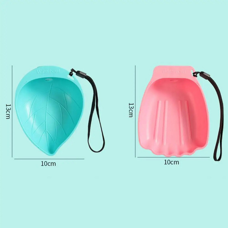 Vízetető, hordozható élelmiszer-minőségű, szagmentes kiskutya vizespohár tömítőgyűrűvel, kisállat itatótál kempingezéshez