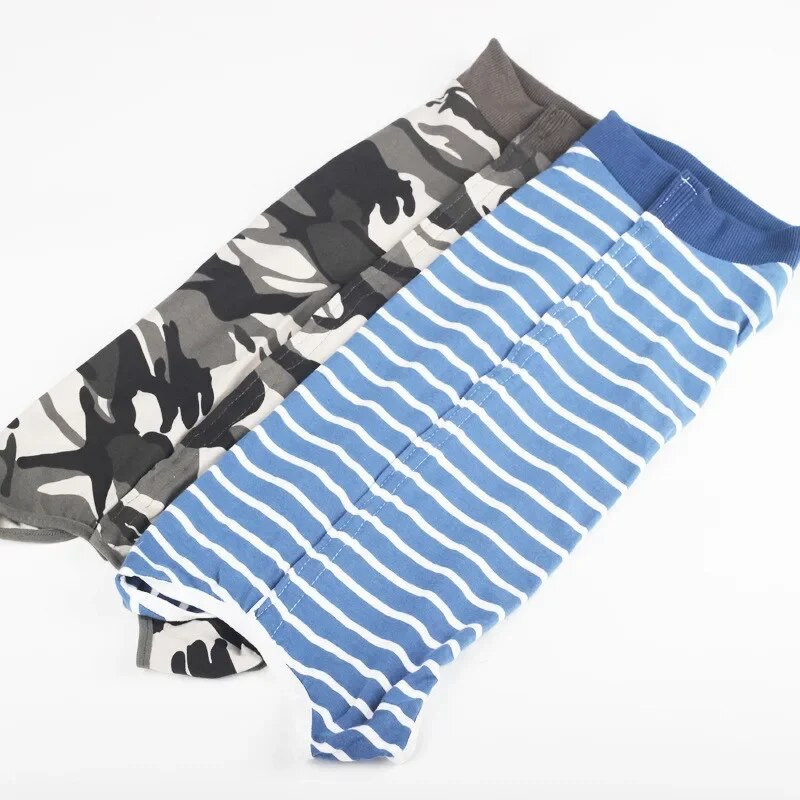 Costum de sterilizare respirabil pentru animale de companie, haine de recuperare pentru chirurgie pentru câini, pentru câini de talie mică și mari, anti-ling, cățeluș, pisici, vestă, costum de buldog