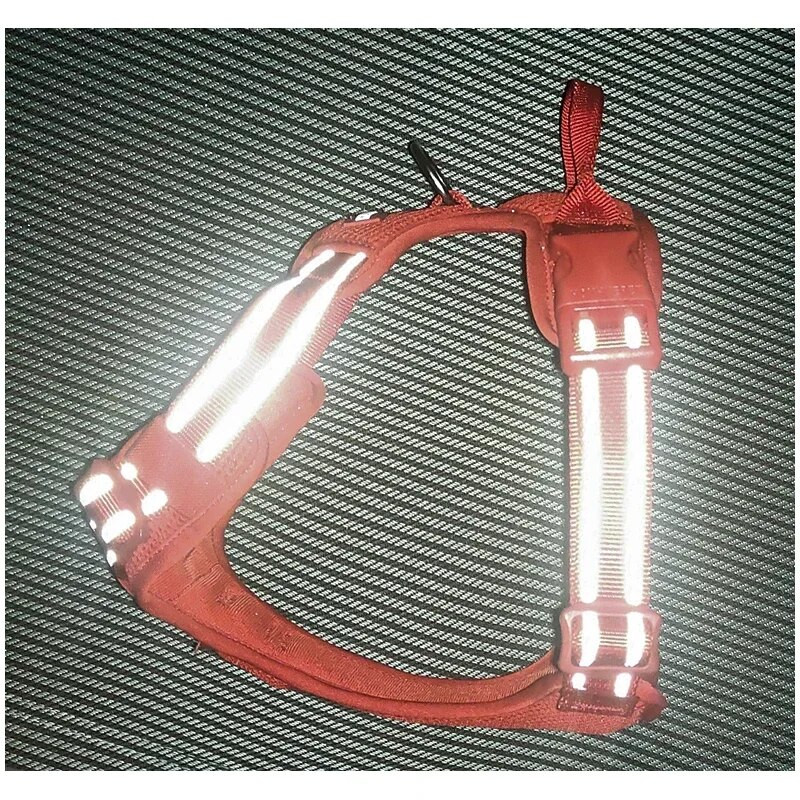 TRUELOVE Pet Hám Nylon Fényvisszaverő Kényelmes és Légáteresztő Robbanásbiztos Kis Közepes Nagy Szabadtéri Kemping HP5652