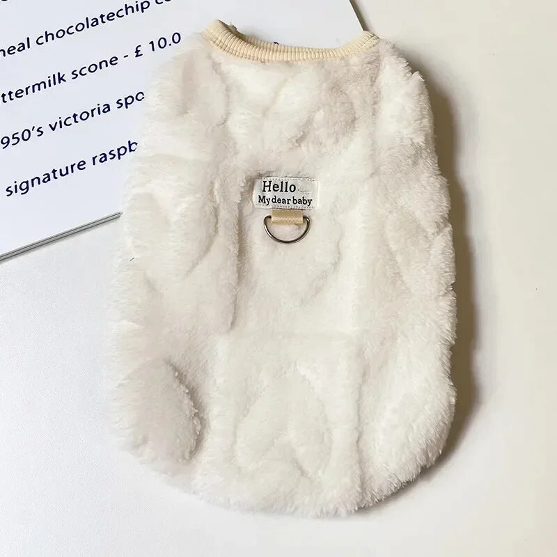 Teplé flísové oblečenie pre psov, bunda pre psov, vesta s D-krúžkom pre malé psy a mačky, oblečenie, kostýmy pre francúzskych buldočkov, kabát pre čivavu