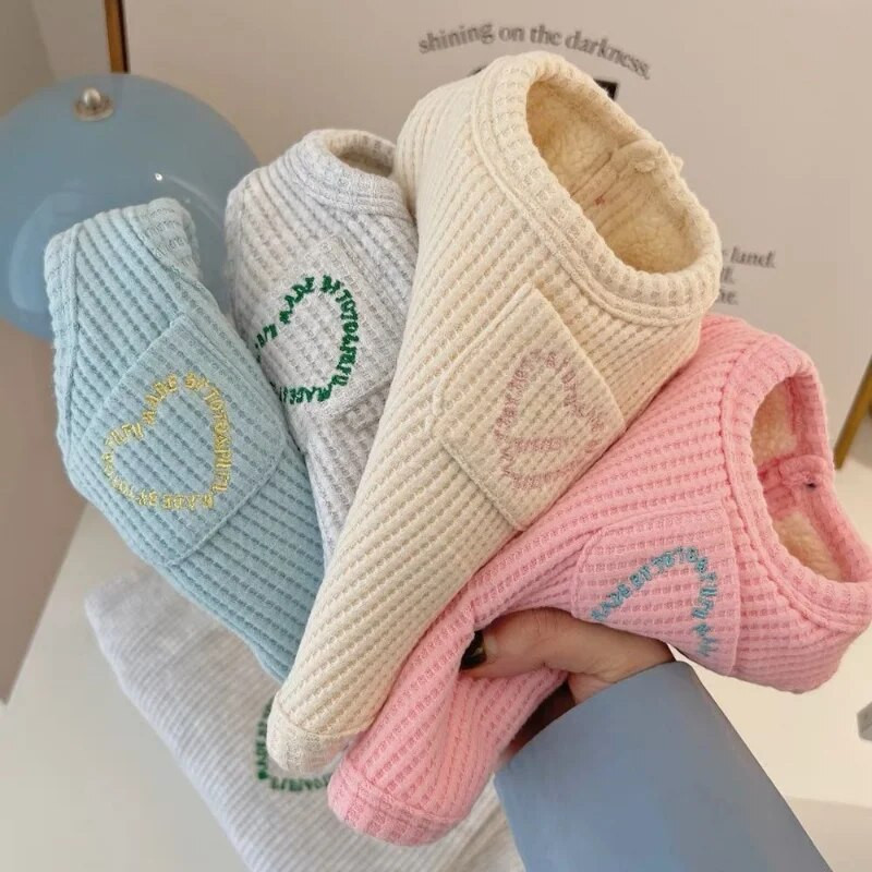 Širdies liemenė šunų drabužiai naminių šunų drabužiai Saldūs medvilniniai drabužiai šunims Super mažas mielas šuniuko sijonas Čihuahua spausdinti dizainerio drabužiai