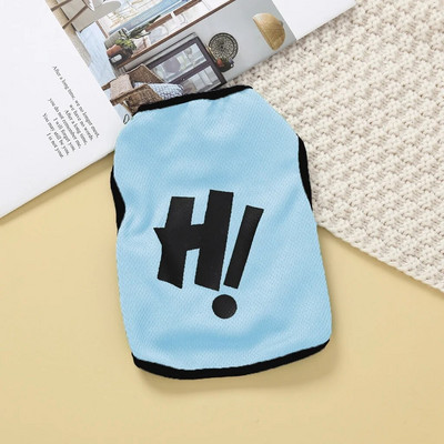 Odjeća za pse Majice za kućne ljubimce Štene Meka majica bez rukava Prsluk bez rukava Odjeća za mačke XS-2XL