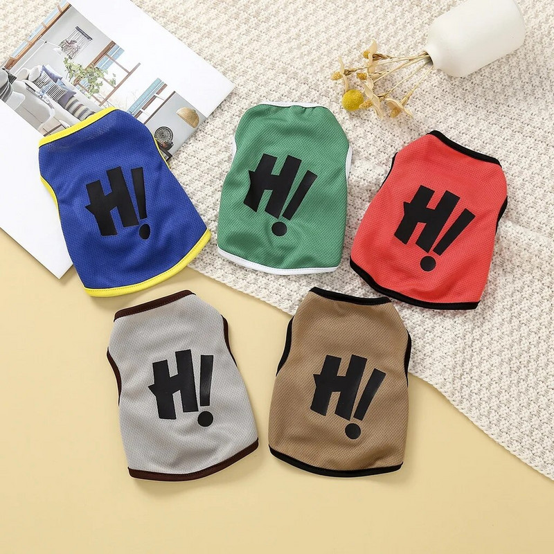 Odjeća za pse Majice za kućne ljubimce Štene Meka majica bez rukava Prsluk bez rukava Odjeća za mačke XS-2XL