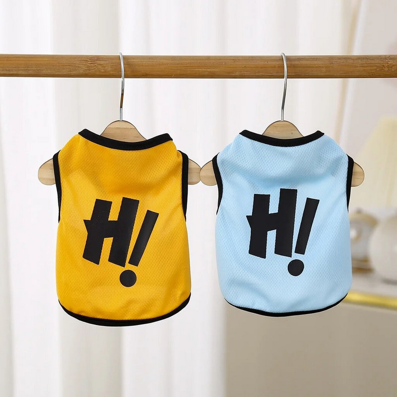 Odjeća za pse Majice za kućne ljubimce Štene Meka majica bez rukava Prsluk bez rukava Odjeća za mačke XS-2XL
