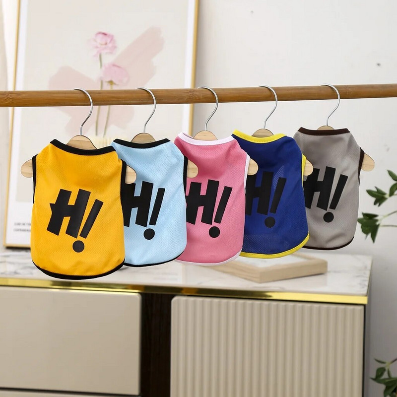 Odjeća za pse Majice za kućne ljubimce Štene Meka majica bez rukava Prsluk bez rukava Odjeća za mačke XS-2XL