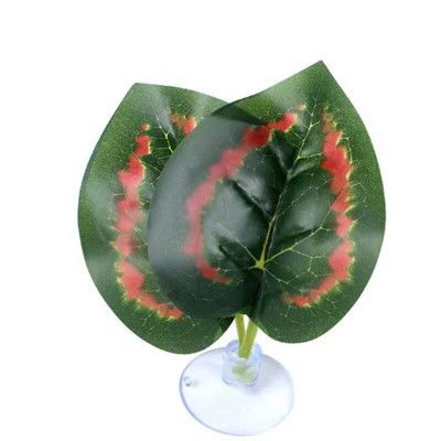 Naujas žuvų bako akvariumas dirbtinis lapų Betta žuvų poilsis Neršiantis dekoratyvinis augalas Betta Fish Play Relax Hide Leaf Hamakas