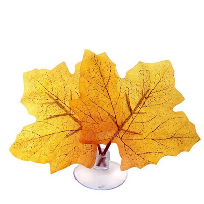 Naujas žuvų bako akvariumas dirbtinis lapų Betta žuvų poilsis Neršiantis dekoratyvinis augalas Betta Fish Play Relax Hide Leaf Hamakas