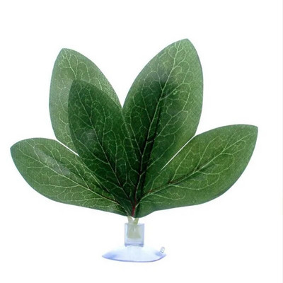 Naujas žuvų bako akvariumas dirbtinis lapų Betta žuvų poilsis Neršiantis dekoratyvinis augalas Betta Fish Play Relax Hide Leaf Hamakas