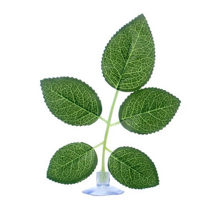 Naujas žuvų bako akvariumas dirbtinis lapų Betta žuvų poilsis Neršiantis dekoratyvinis augalas Betta Fish Play Relax Hide Leaf Hamakas