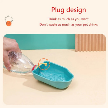 Dogs Feeders Cup Portable Dogs Water Bowl for Traveling Dogs Water Drinker dogs Διανομέας νερού για σκύλους Pet Water Bowl