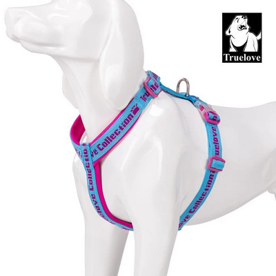 „Truelove“ šunų diržai, šviesą atspindintys be traukimo, taktiniai karinio mokymo dizaino neopreno paminkštinimai, patogus tinklelis, reguliuojamas TLH6371