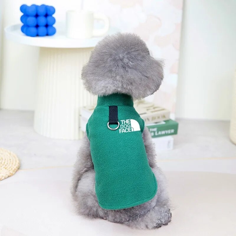 Naminiams gyvūnėliams žiemos sustorėjusios liemenės šuniui šilti sportiniai drabužiai šuniukui pliušiniai drabužiai vienspalviai šunų paltai Čihuahua buldogo katės paltai didmeninė prekyba