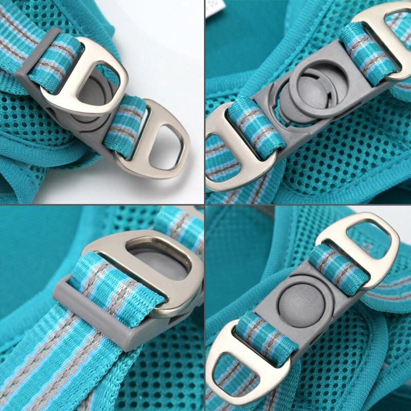 Uus koerarakmete vest, reguleeritav lemmikloomade jalutusrihm kutsika kassi kaelarihmade rakmed väikeste ja keskmise suurusega koerte lemmikloomade rakmete tarvikutele