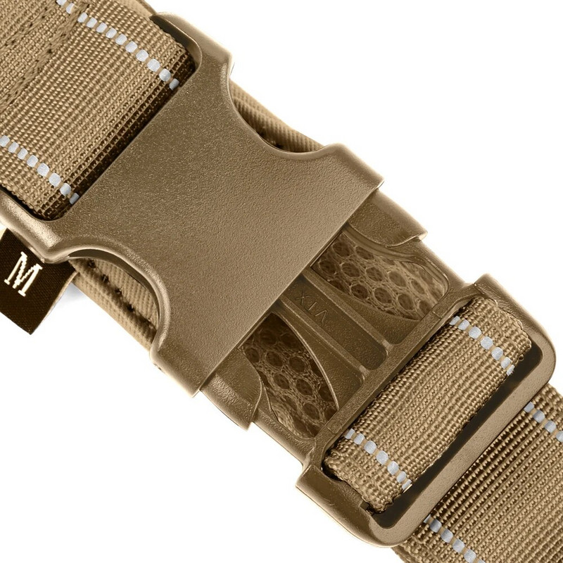 Fényvisszaverő nylon kutyahám Állítható kisállatsétáltatási edzőhám Mellény húzás nélkül közepes nagyméretű kutyáknak pitbull németjuhász