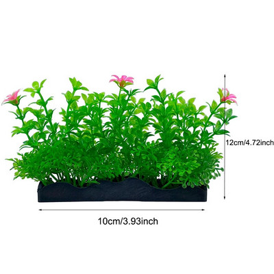 Dirbtinių augalų akvariumo dekoravimas Imitacija Vandens piktžolės Ornamentas Povandeniniai Augalai Plastikiniai Akvariumo Akvariumo Žolė