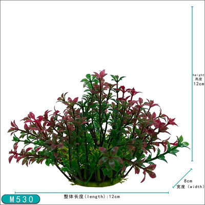 Dirbtinių augalų akvariumo dekoravimas Imitacija Vandens piktžolės Ornamentas Povandeniniai Augalai Plastikiniai Akvariumo Akvariumo Žolė