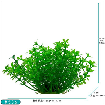 Dirbtinių augalų akvariumo dekoravimas Imitacija Vandens piktžolės Ornamentas Povandeniniai Augalai Plastikiniai Akvariumo Akvariumo Žolė