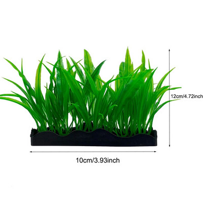 Dirbtinių augalų akvariumo dekoravimas Imitacija Vandens piktžolės Ornamentas Povandeniniai Augalai Plastikiniai Akvariumo Akvariumo Žolė