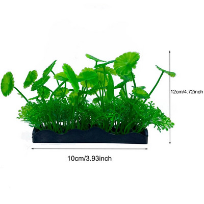 Dirbtinių augalų akvariumo dekoravimas Imitacija Vandens piktžolės Ornamentas Povandeniniai Augalai Plastikiniai Akvariumo Akvariumo Žolė
