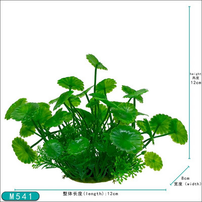 Dirbtinių augalų akvariumo dekoravimas Imitacija Vandens piktžolės Ornamentas Povandeniniai Augalai Plastikiniai Akvariumo Akvariumo Žolė