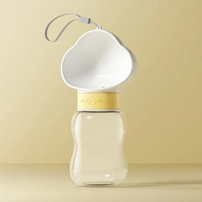 Šunims vandens puodeliai Virduliai Nešiojami buteliai su mygtuku girdykla, skirti pasivaikščioti lauke Gyvūnai Katės Maisto laikymo šėrimo reikmenys