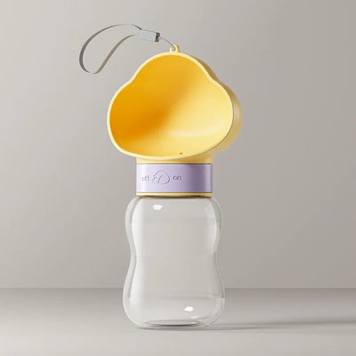 Šunims vandens puodeliai Virduliai Nešiojami buteliai su mygtuku girdykla, skirti pasivaikščioti lauke Gyvūnai Katės Maisto laikymo šėrimo reikmenys