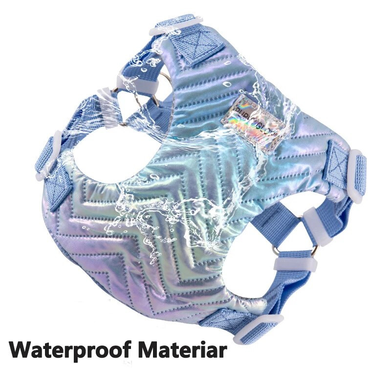Reguliuojami šunų diržai mažiems ir vidutiniams dideliems šunims kačiuko katės krūtinės dirželis šuniuko vandeniui atsparios liemenės petnešos naminių gyvūnėlių priedai