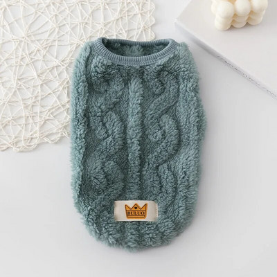 Vilnonis megztinis Drabužiai naminiams gyvūnėliams Mieli liemenė Dvipusiai šuniuko kačiuko paltai Megztinis mažiems vidutiniams šunims katėms šilta žiemos apranga