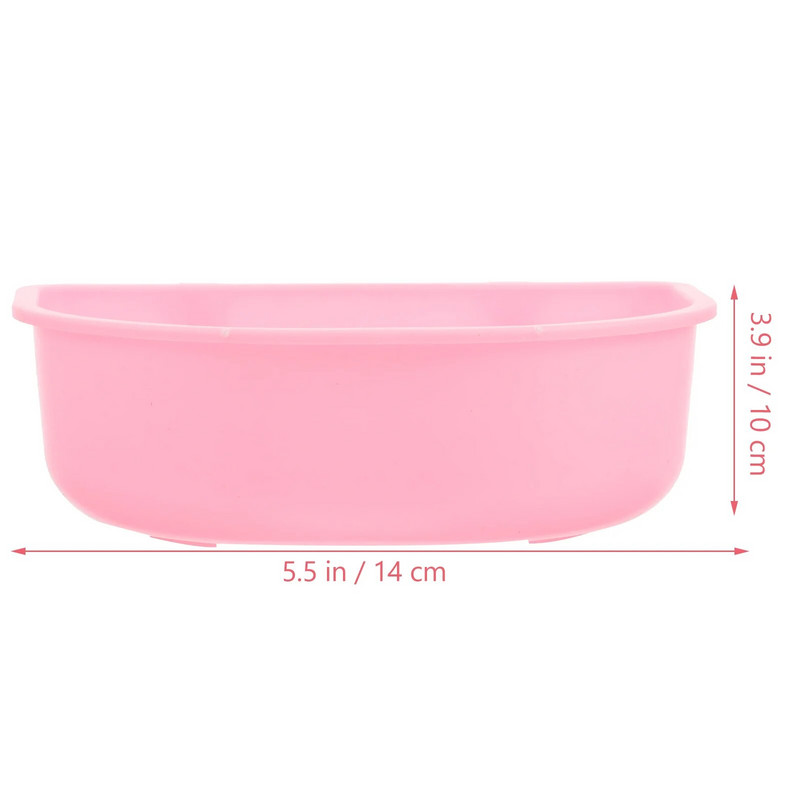 Piekarināms lolojumdzīvnieku bļoda suņu kastes bļoda plastmasas audzētavas trauki, kas neizšļakstās pārtikas ūdens bļodas būri zaķu barotavas karājās kausa kauss suņi