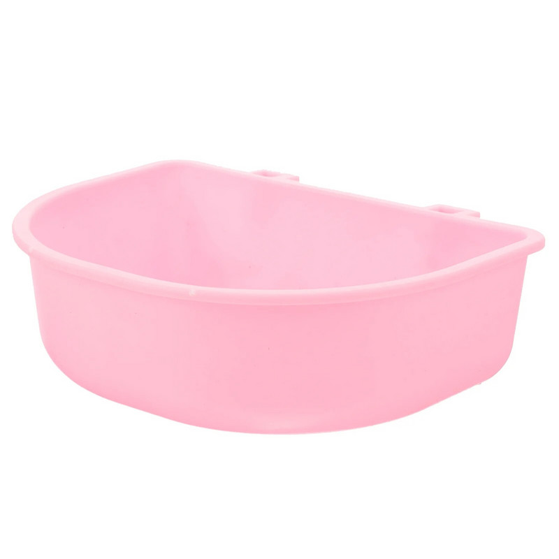 Piekarināms lolojumdzīvnieku bļoda suņu kastes bļoda plastmasas audzētavas trauki, kas neizšļakstās pārtikas ūdens bļodas būri zaķu barotavas karājās kausa kauss suņi