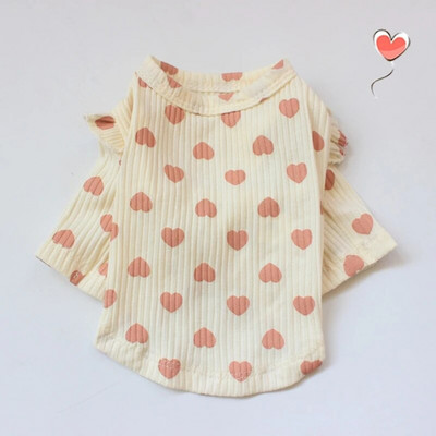 Mieli naminių šunų meilės apatiniai drabužiai mažam šuniui Šilti šunų drabužiai Meškiukai Minkšta pižama Bichon megztinis šunų drabužiai šunų liemenė