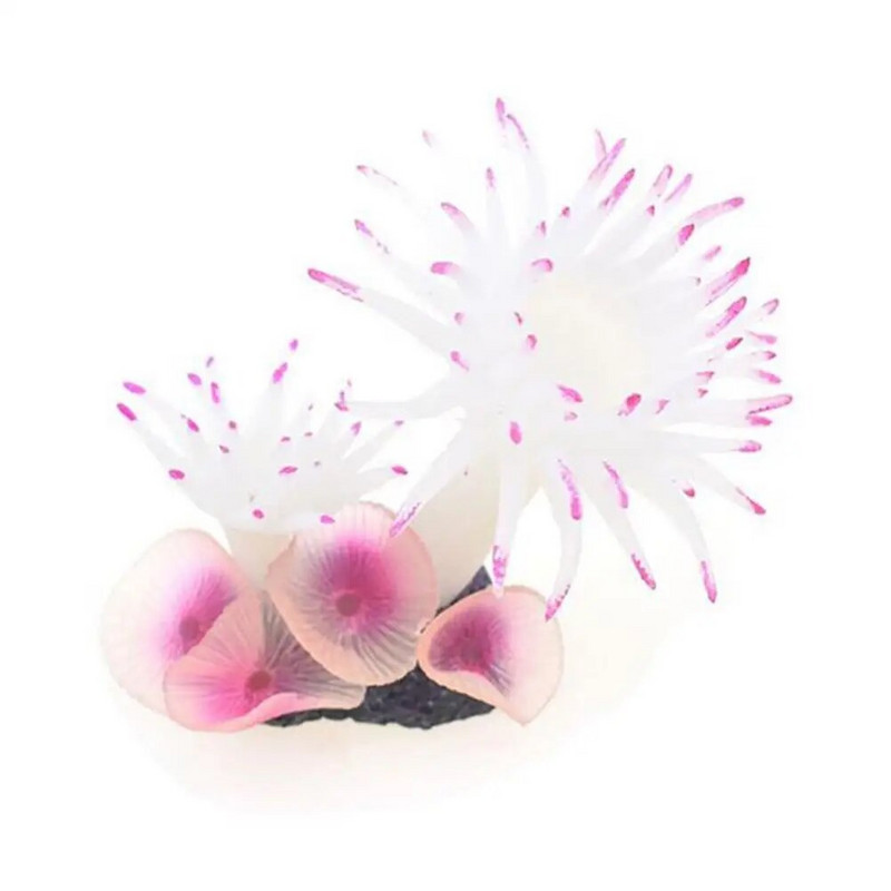 Silikono modeliavimas koralų akvariumo žuvų rezervuaro dekoravimo ornamentas Dirbtinis koralų jūros medis povandeninio kraštovaizdžio priedai