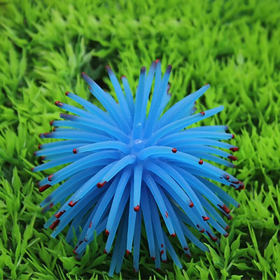 Silikono akvariumo žuvų bakas Dirbtinis koralinis augalas povandeninis ornamentas 1vnt Akvariumo apdaila Akvariumo priedai