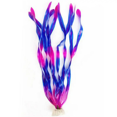 Dirbtinis akvariumo dekoras Augalai Vandens piktžolės Ornamentas Akvariumo apdaila Akvariumo apdaila Žalia violetinė vandens žolė