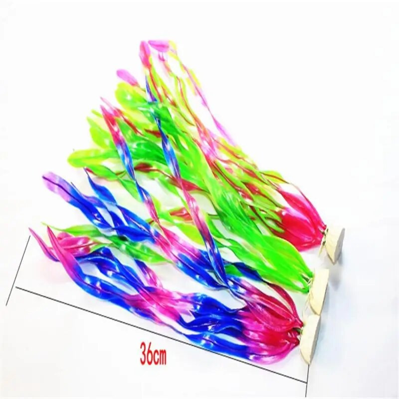 Dirbtinis akvariumo dekoras Augalai Vandens piktžolės Ornamentas Akvariumo apdaila Akvariumo apdaila Žalia violetinė vandens žolė