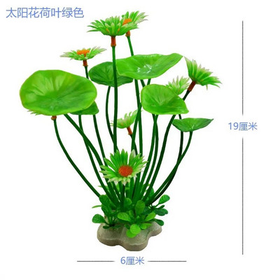 Dirbtiniai akvariumo augalai Plastikiniai Vandens Piktžolės Ornamentai Vandens Augalai Žolė Akvariumo Apdailos Priedai