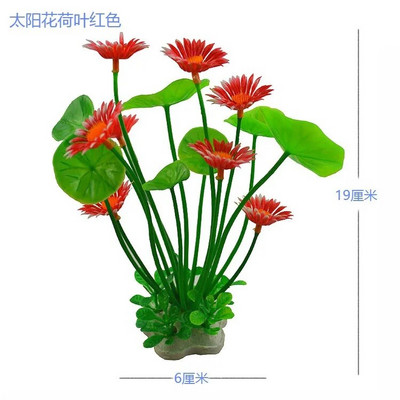 Dirbtiniai akvariumo augalai Plastikiniai Vandens Piktžolės Ornamentai Vandens Augalai Žolė Akvariumo Apdailos Priedai