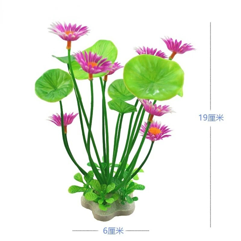 Dirbtiniai akvariumo augalai Plastikiniai Vandens Piktžolės Ornamentai Vandens Augalai Žolė Akvariumo Apdailos Priedai