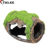 Akvariumo dirbtinės statinės urvų dervos papuošalai Dekoracijos Kraštovaizdžio aksesuarai Akvariumo dekoravimo fonas