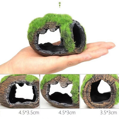 Akvariumo dirbtinės statinės urvų dervos papuošalai Dekoracijos Kraštovaizdžio aksesuarai Akvariumo dekoravimo fonas